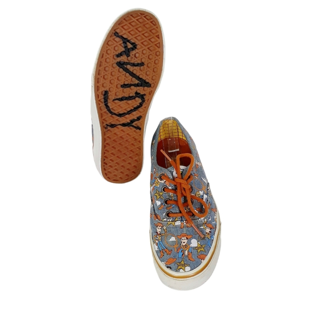 Vans x Disney Toy Story Woody Authentic Sneakers Limited Edition RARE
